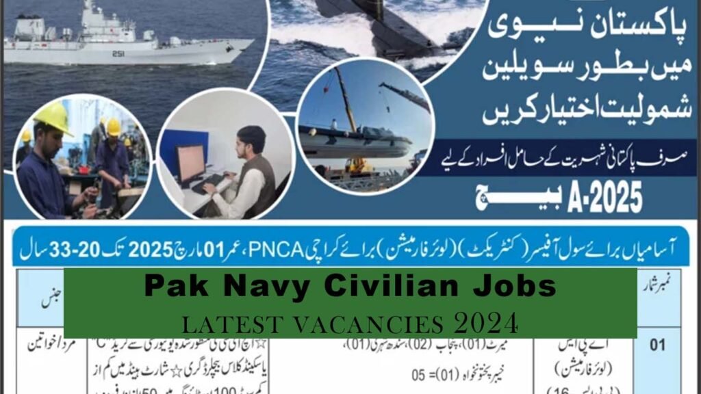 Chart Your Course Explore Rewarding Civilian Careers with the Pak Navy