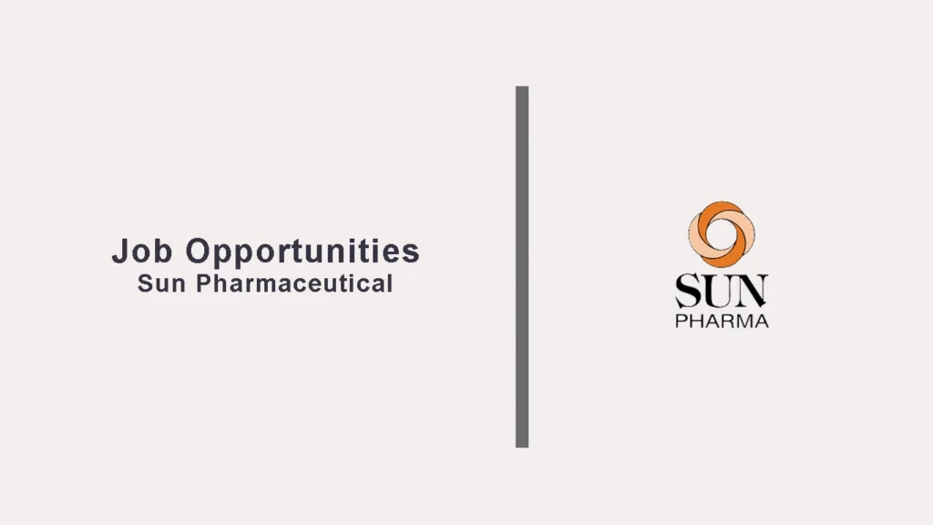 Sun Pharmaceutical Jobs