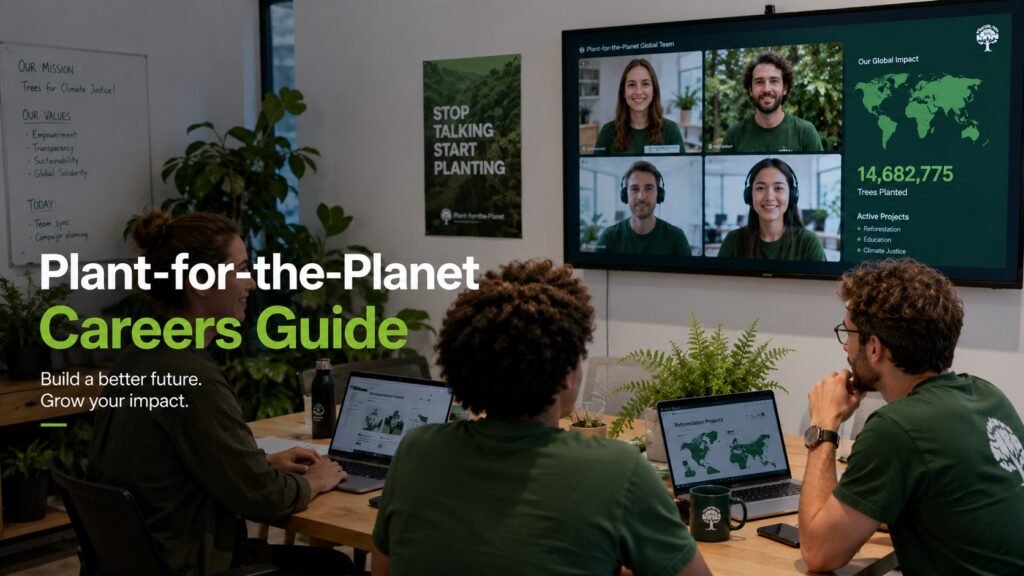 Plant-for-the-Planet Careers: Remote Jobs, Climate Careers & Hiring Guide Plant-for-the-Planet careers guide for professionals interested in climate action, sustainability, and remote career opportunities.