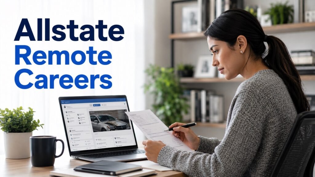 Allstate Careers: Remote Claims Jobs, Insurance Roles & Application Guide Remote insurance claims professional exploring Allstate career opportunities