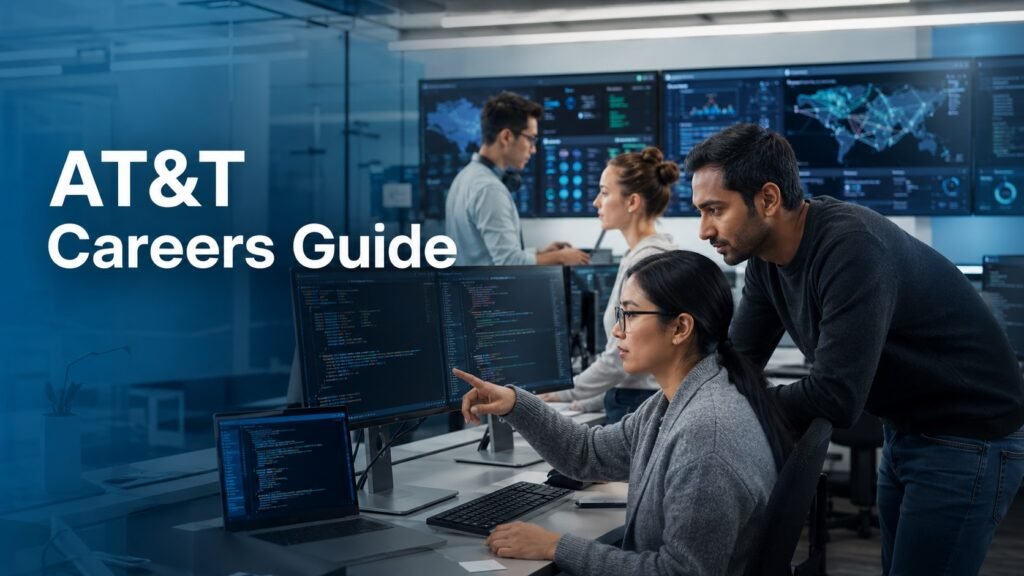 AT&T Careers Guide: Remote Jobs, Software Engineering Roles & Hiring Insights AT&T careers guide covering remote jobs, software engineering roles, telecom technology careers, hiring process, and professional opportunities.
