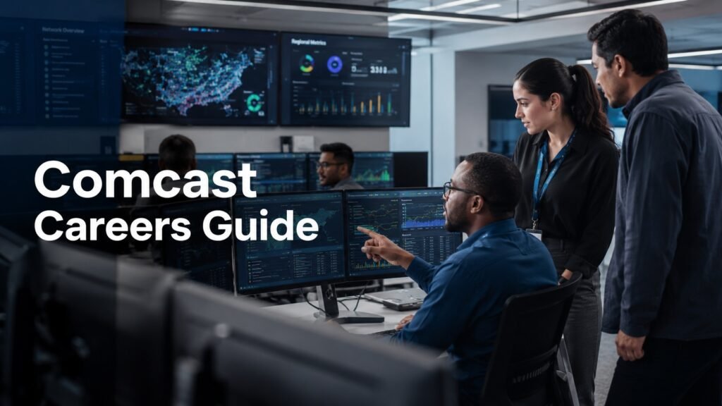 Comcast Careers Guide: Remote Jobs, Network Roles & Hiring Insights Comcast careers guide covering remote jobs, network planning roles, provisioning analyst jobs, hiring process, and professional opportunities.