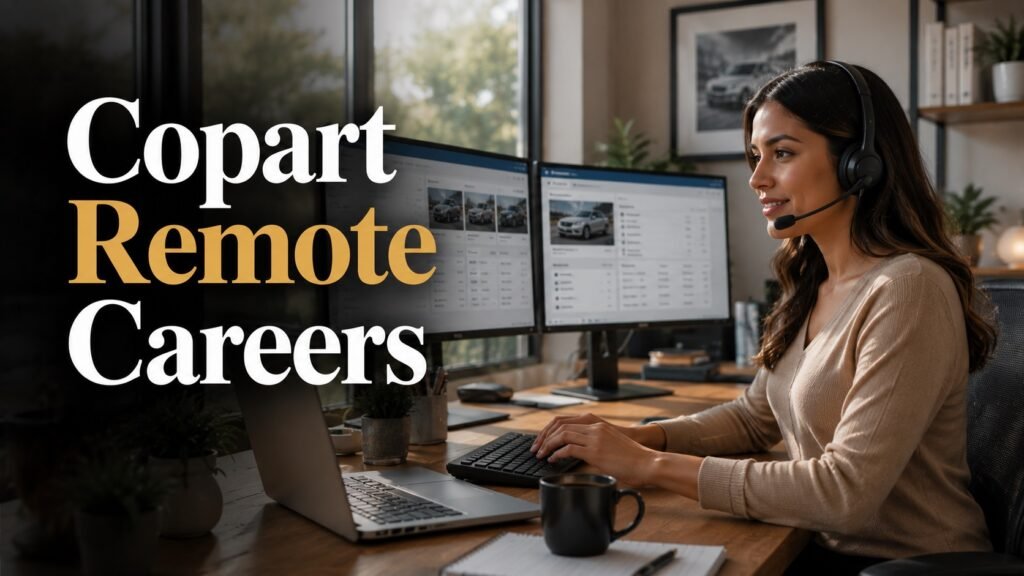 Copart Careers: Remote Customer Service Jobs, Support Roles & Application Guide Remote customer service representative exploring Copart career opportunities