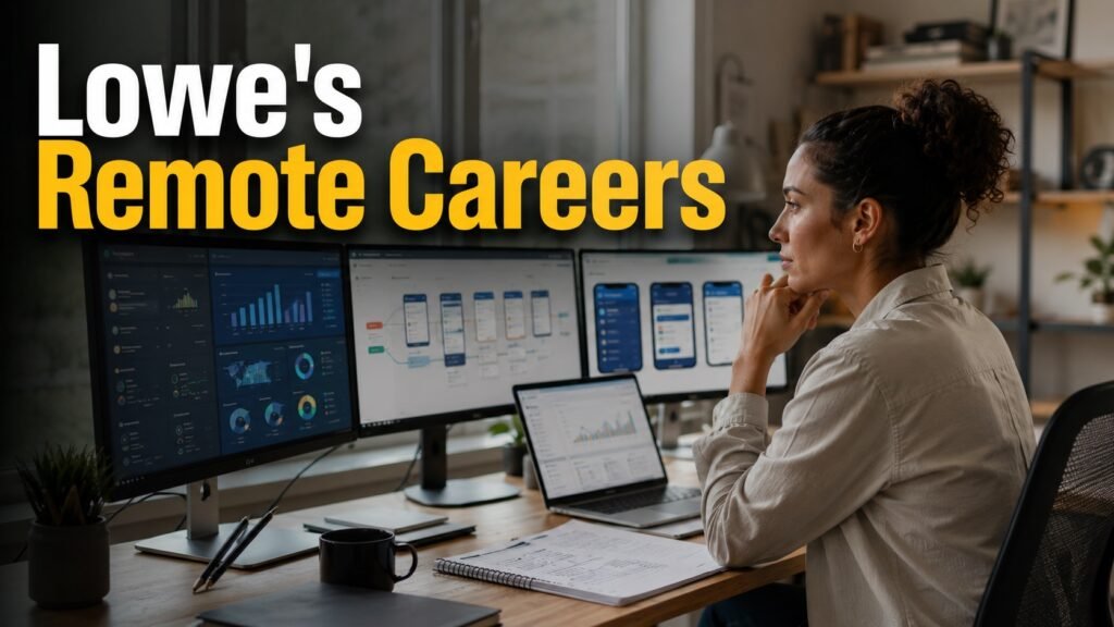 Lowe’s Careers: Remote Product Manager Jobs, Technology Roles & Application Guide Remote product manager exploring Lowe’s technology and ecommerce career opportunities