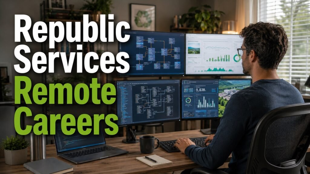 Republic Services Careers: Remote Data Engineer Jobs, Analytics Roles & Application Guide Remote data engineer exploring Republic Services technology and analytics career opportunities