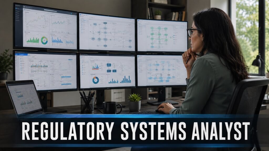 Regulatory Systems Analyst Careers at Altria: Remote IT Skills, Salary, Resume Tips & How to Get Hired Regulatory systems analyst working remotely with compliance dashboards, LIMS workflows, regulatory reporting systems, and SDLC documentation.