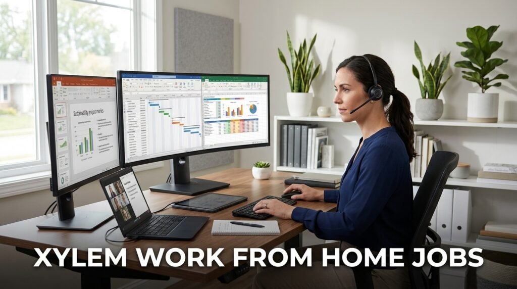 Xylem Work From Home Jobs: Program Support Specialist Career Guide, Remote Skills, Salary & How to Apply Remote program support specialist coordinating project schedules, virtual events, Excel reports, presentations, and sustainability program documents.