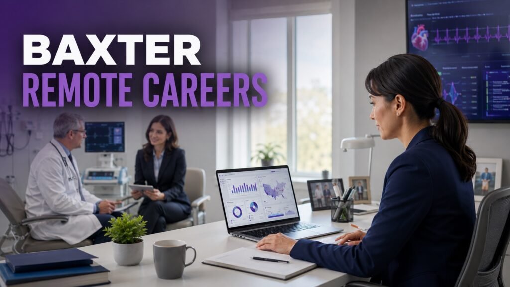 Healthcare account executive representing Baxter medical technology in a remote and field-based sales career.