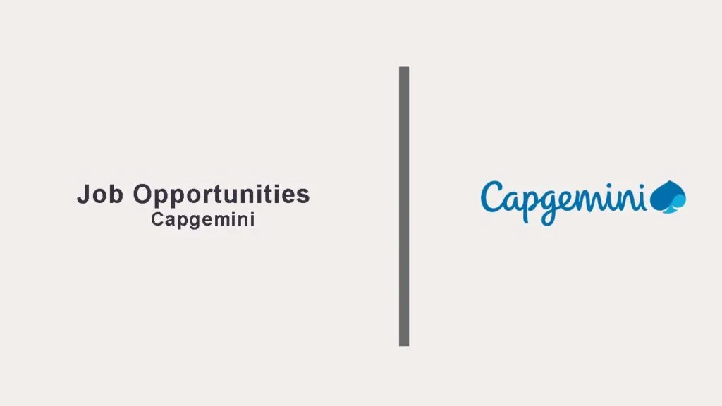 Capgemini Jobs