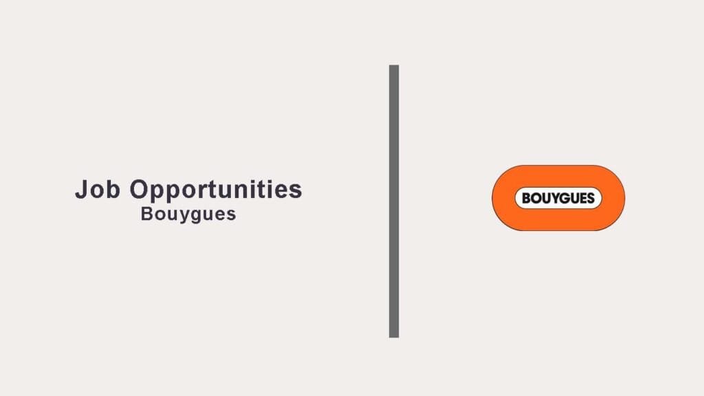 Ultra High-Speed Market Manager (F/H) at Bouygues Telecom – A Career Defining Opportunity in Meudon Bouygues Jobs