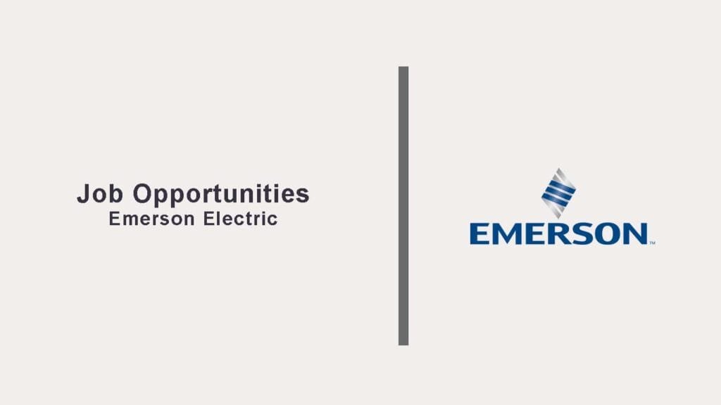 Emerson Electric Jobs