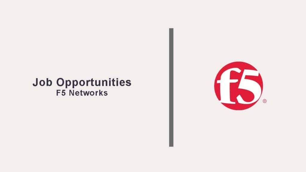 F5 Networks Jobs