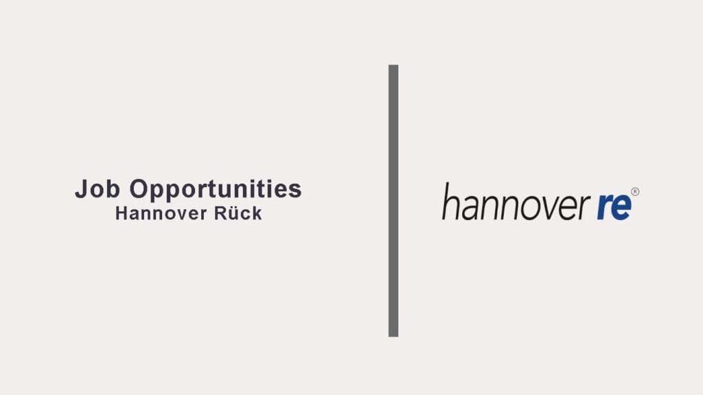 Hannover Re Hiring Working Student Automated Test Developer – €19/hr + Hybrid Work Hannover Rück Jobs