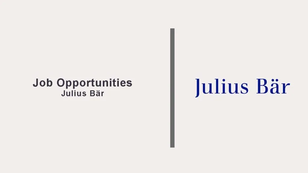 Julius Bär Jobs