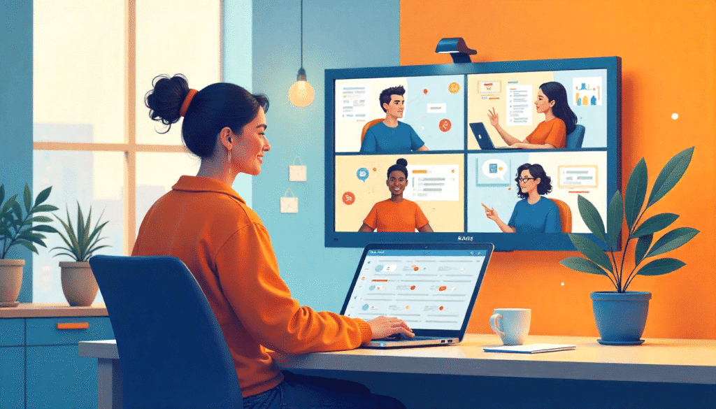 Remote employee onboarding best practices for 2025 – virtual welcome, team integration, and digital tools for success.