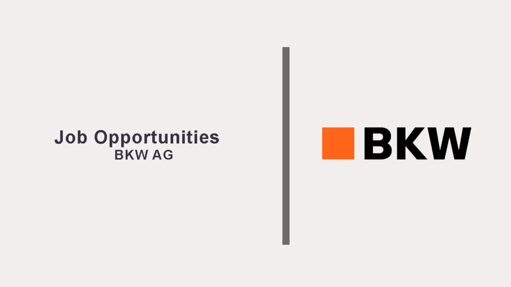 BKW AG Jobs