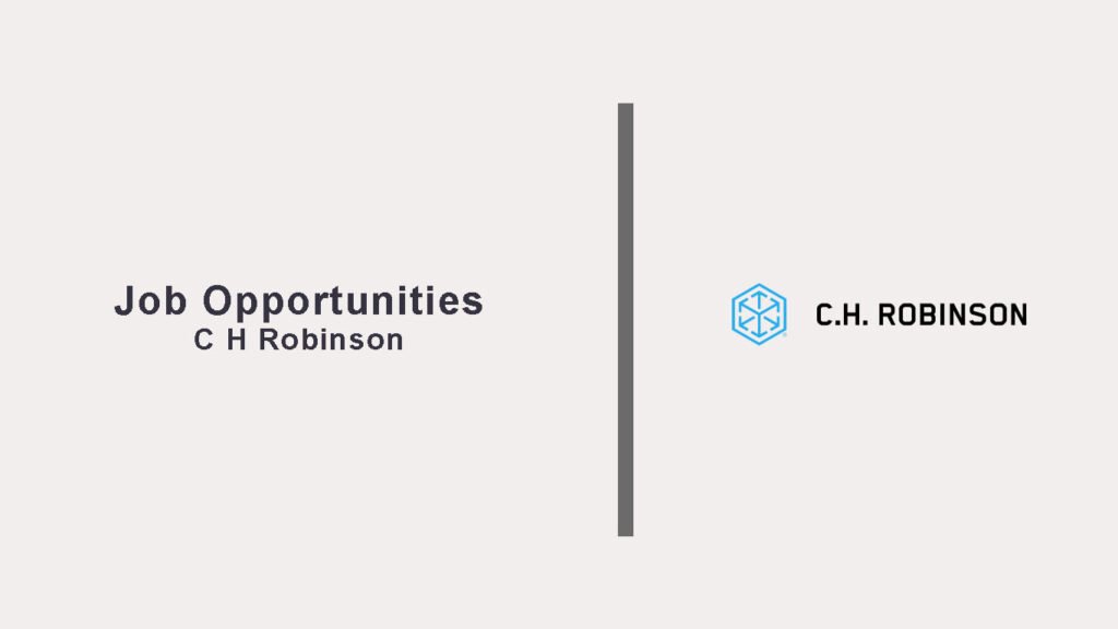 Unlock Your Potential: High-Impact Machine Learning Engineer Role at C.H. Robinson (Remote, $76K-$169K) C H Robinson Jobs