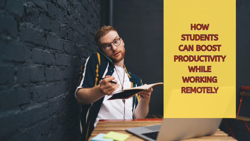 Featured Image-How Students Can Boost Productivity while working remotely