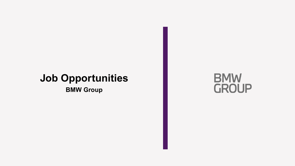 Intern Opportunity at BMW Group: Competence Center E-Drives (f/m/x) Job Opportunities at BMW Group