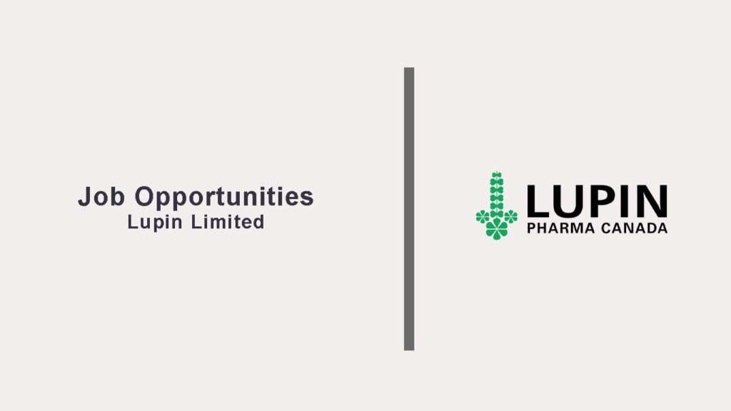 Lupin Limited Jobs