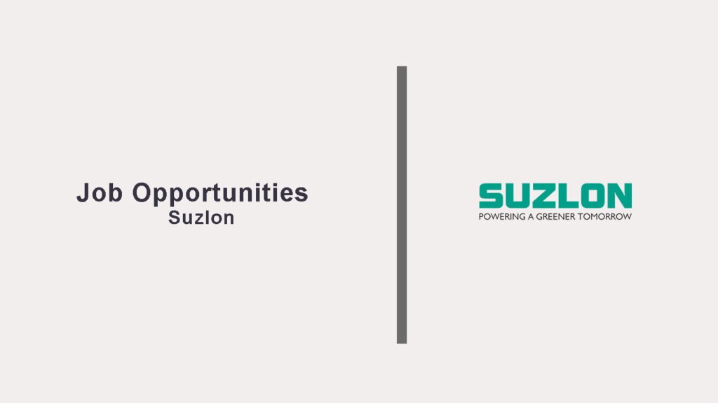 Suzlon Jobs
