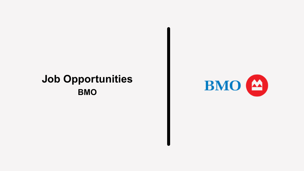Join BMO Financial Group as an Investment Advisor Assistant Canadian job opportunities at BMO