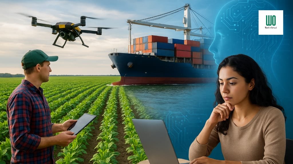 How Technology Is Transforming Food Farming Shipping and the Future of Work How Technology Is Transforming Food Farming Shipping and the Future of Work