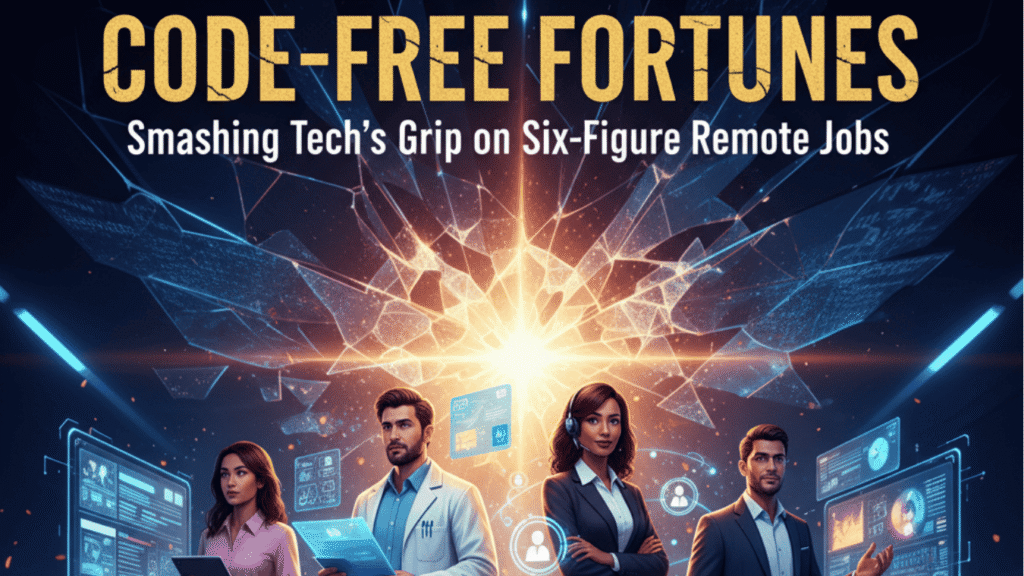 Remote Revolution Proves Six-Figure Salaries Do Not Require Code Code-Free Remote Jobs Six-Figure Careers Beyond Tech