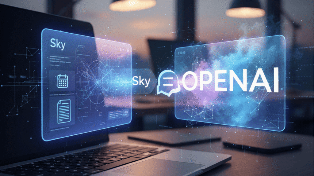 Shockwave: OpenAI Acquires Sky, Unleashing ChatGPT to Seize Control of Your Mac Desktop OpenAI Acquires Sky-ChatGPT Seizes Control of Your Mac