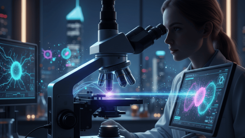 AI Microscopy Sharper, Faster Imaging Reinvents Life Science
