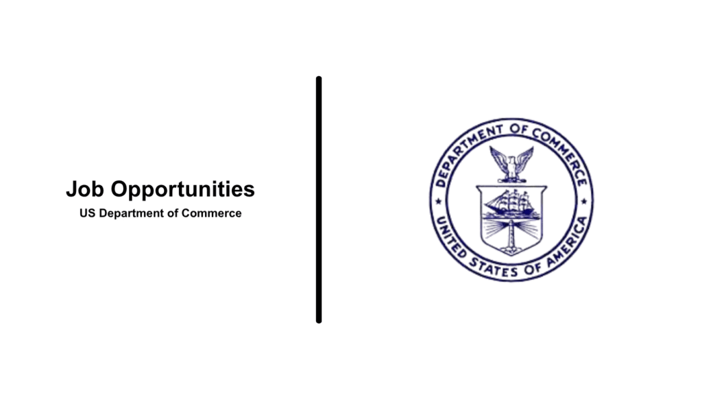 jobs at US Department of Commerce