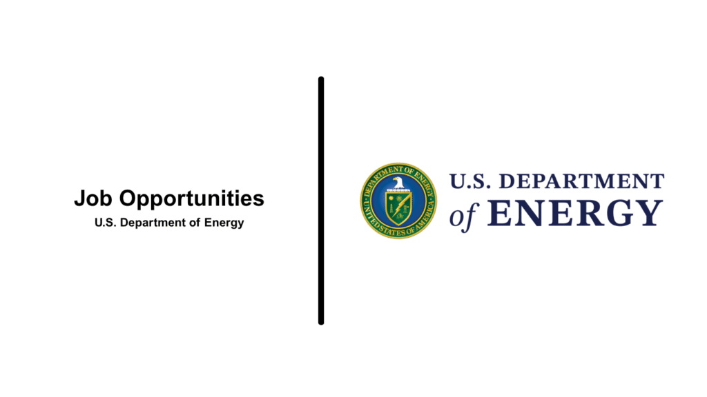 U.S. Department of Energy jobs