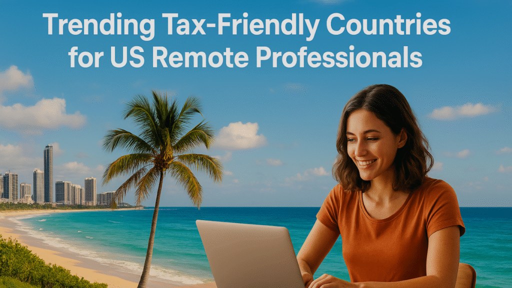 tax friendly countries for US remote professionals