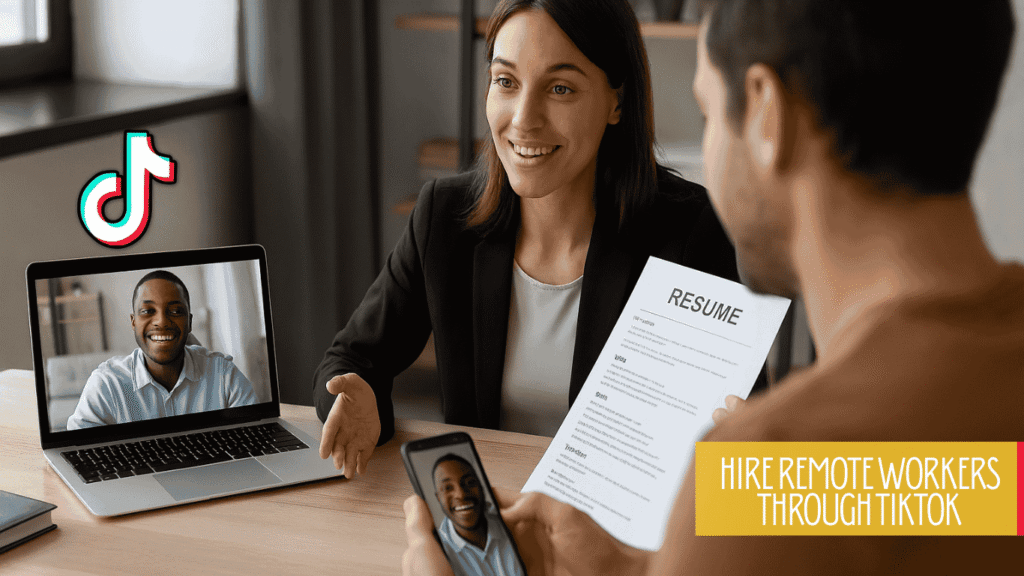 A Guide to Getting Hired or Hiring Remote Workers Through TikTok Hire Remote Workers through TikTok