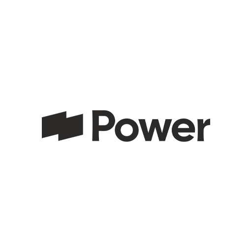 Logo featuring the word 'Power'