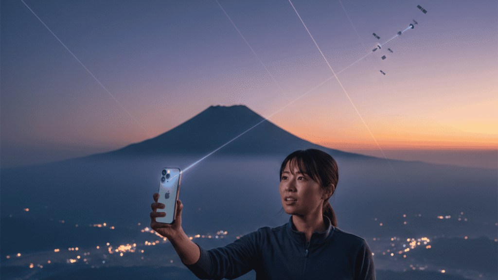 Japan's Digital Lifeline Skyrockets: iPhones Get Texting Beyond the Grid iPhone Satellite Texting Lands in Japan Stay Connected Off-Grid