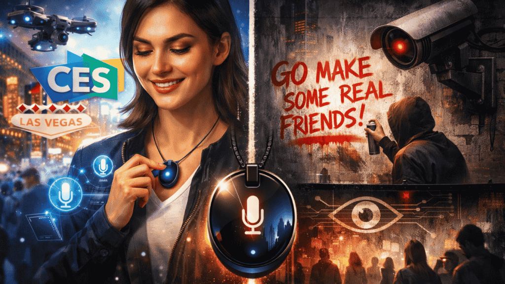 AI Pendants Stage Shock Comeback at CES Despite Privacy Backlash AI Pendant