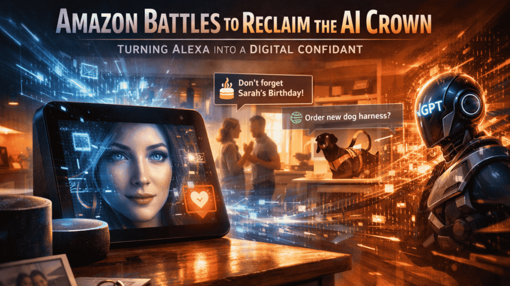 Amazon Battles to Reclaim the AI Crown by Turning Alexa into a Digital Confidant Amazon Battles to Reclaim the AI Crown by Turning Alexa into a Digital Confidant