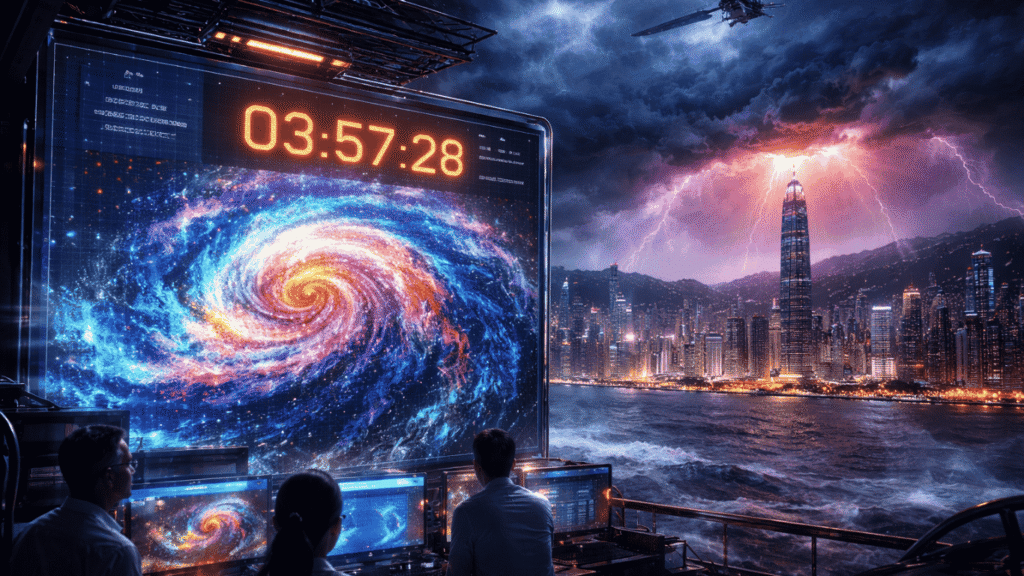 HONG KONG'S NEW AI HUNTS STORMS BEFORE THEY HIT HK Scientists Predict Storms 4 Hours Early