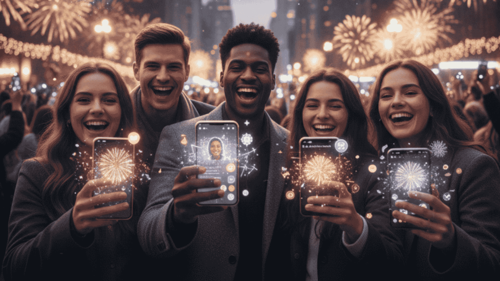 WhatsApp Unleashes Digital Celebration Blitz for New Year's, Revolutionizing Festive Connectivity WhatsApp New Year Update-Animated Stickers & Video Effects