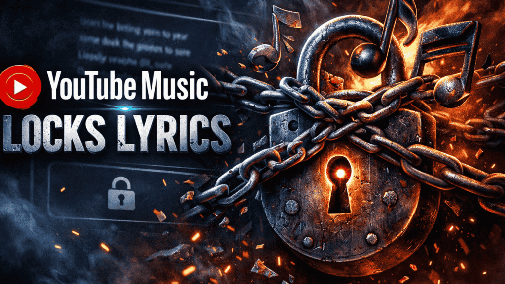 YouTube Music Shrouds Lyrics In Paywall Mystery YouTube Music Locks Lyrics