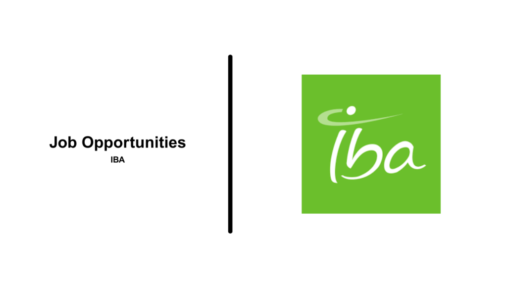 jobs at IBA