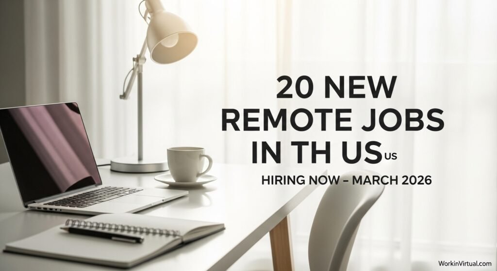 20 New Remote Jobs Posted Today in the US (March 9, 2026) 20 New Remote Jobs Posted 9 March 2026