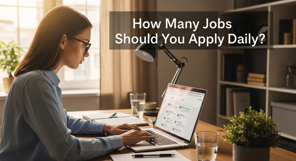 How many jobs should you apply per day remote job strategy