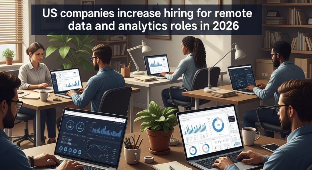US Companies Accelerate Hiring for Remote Data and Analytics Roles as Businesses Prioritize Data-Driven Decisions US employers expanding remote hiring for data analysts and analytics professionals in 2026