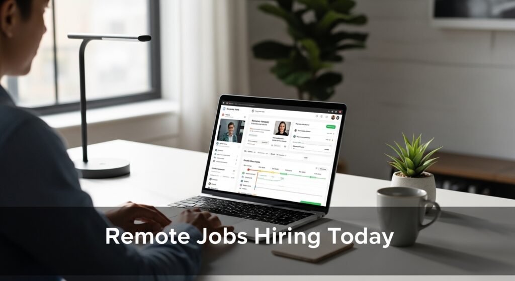 Remote jobs hiring today in the United States work from home opportunities