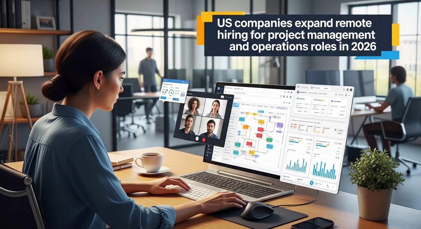 US Employers Expand Remote Hiring For Project Management And Operations ...