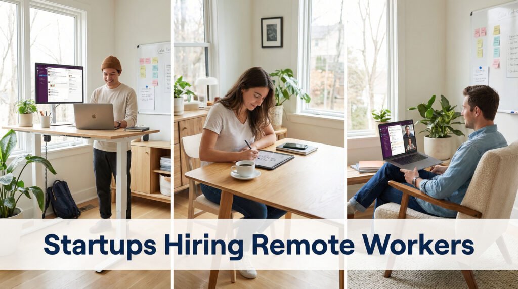 Startups hiring remote workers in the US March 2026