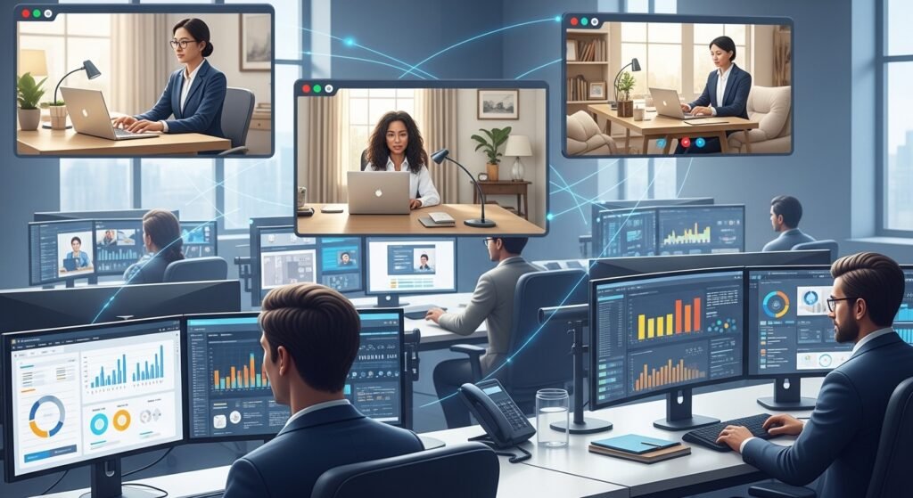 US companies tightening hybrid work policies while continuing remote hiring in 2026