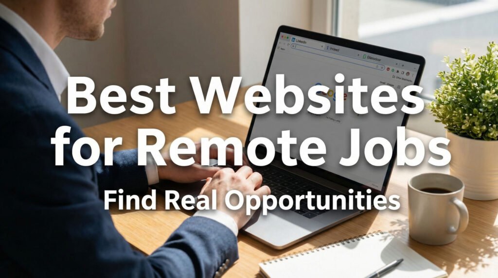 Best websites to find remote jobs work from home platforms